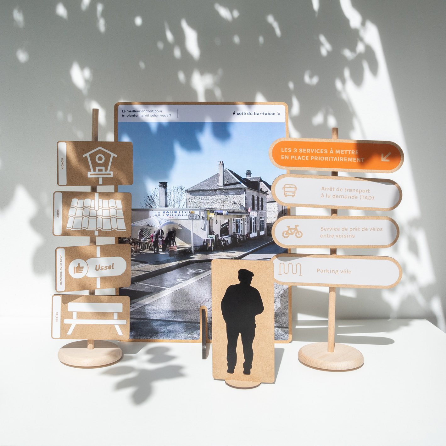 Maquette de concertation pour arrêts multimobilité