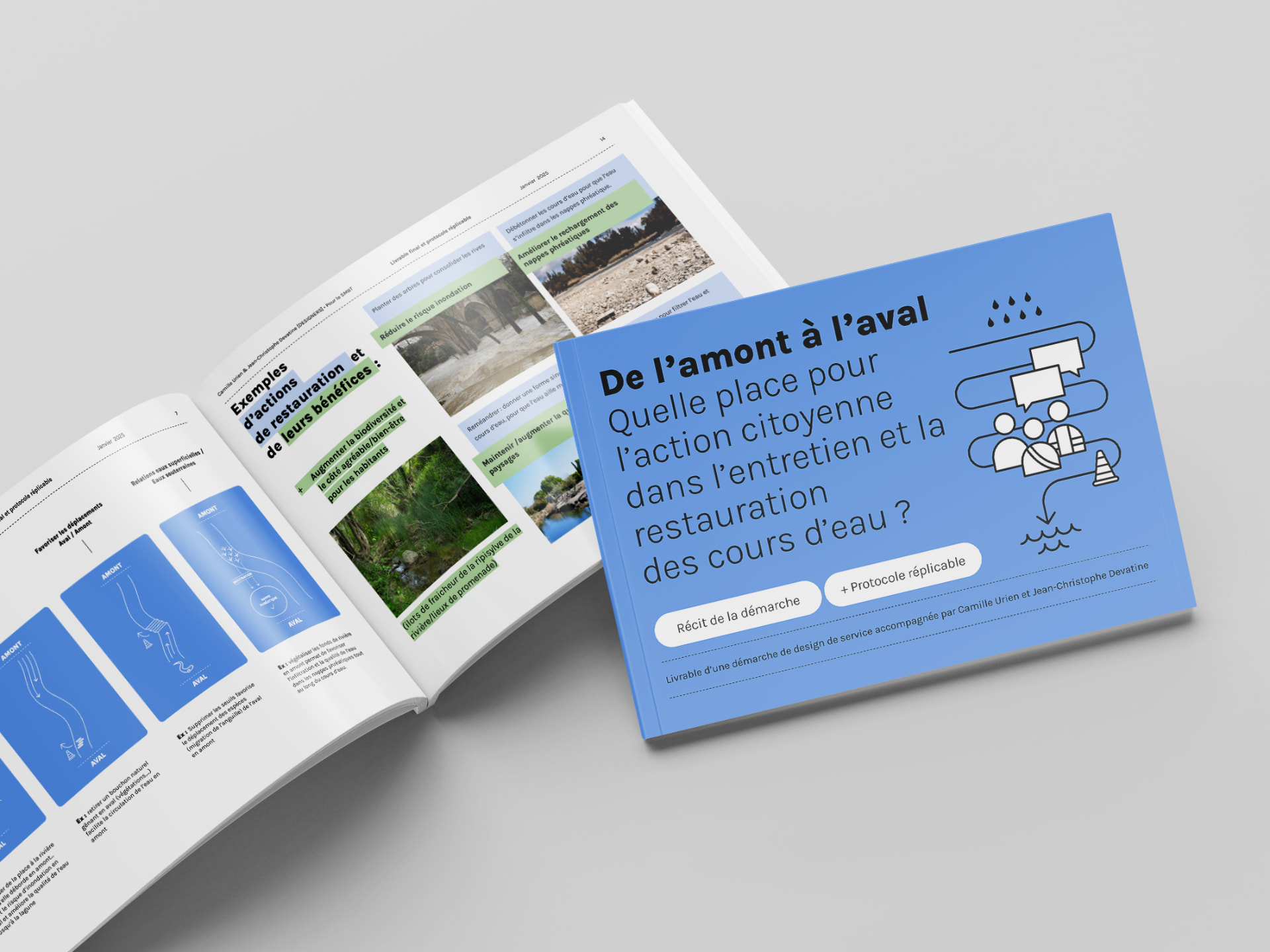 De l’amont à l’aval — livret et protocole d’animation pour la restauration des cours d’eau du bassin de Thau